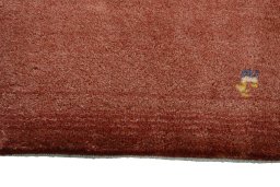 Central medallion detail of New Persian Gabbeh rug from Iran / Persia