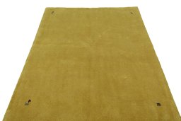 Surface texture of New Persian Gabbeh rug with natural Wool and intricate pattern