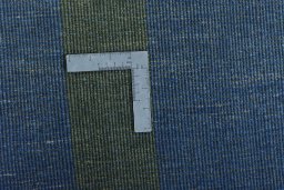 Close-up detail of New Persian Gabbeh rug from Iran / Persia showing Wool weave