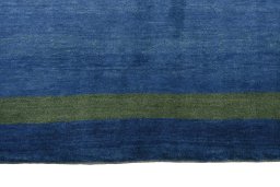 Central medallion detail of New Persian Gabbeh rug from Iran / Persia