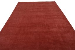 Surface texture of New Persian Gabbeh rug with natural Wool and intricate pattern