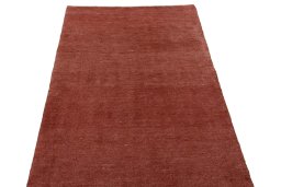 Surface texture of New Persian Gabbeh rug with natural Wool and intricate pattern