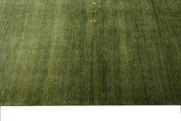 Close-up detail of New Persian Gabbeh rug from Iran / Persia showing Wool weave