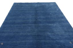 Surface texture of New Persian Gabbeh rug with natural Wool and intricate pattern