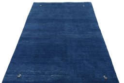 Surface texture of New Persian Gabbeh rug with natural Wool and intricate pattern