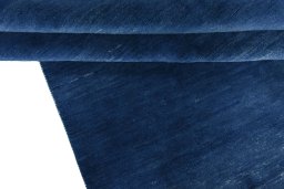 Full view of New Persian Gabbeh rug from Iran / Persia, 215 × 145 cm in Blue tones