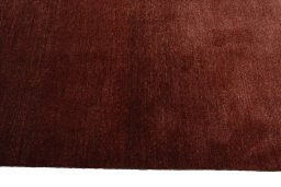 Close-up detail of New Persian Gabbeh rug from Iran / Persia showing Wool weave