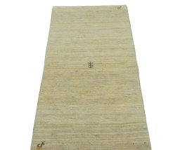 Surface texture of New Persian Gabbeh rug with natural Wool and intricate pattern