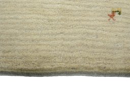 Central medallion detail of New Persian Gabbeh rug from Iran / Persia