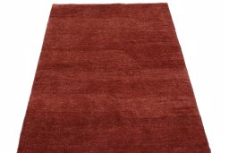 Surface texture of New Persian Gabbeh rug with natural Wool and intricate pattern