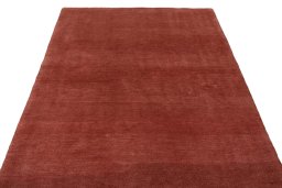 Surface texture of New Persian Gabbeh rug with natural Wool and intricate pattern