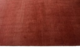 Close-up detail of New Persian Gabbeh rug from Iran / Persia showing Wool weave