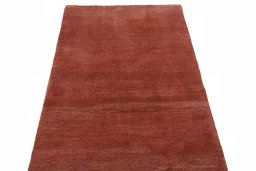 Surface texture of New Persian Gabbeh rug with natural Wool and intricate pattern