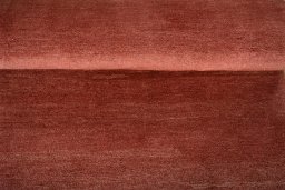 Full view of New Persian Gabbeh rug from Iran / Persia, 153 × 97 cm in Red tones
