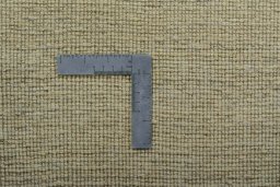 Full view of New Persian Gabbeh rug from Iran / Persia, 92 × 60 cm in Beige tones