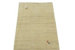Surface texture of New Persian Gabbeh rug with natural Wool and intricate pattern