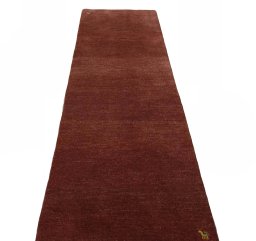Surface texture of New Persian Gabbeh rug with natural Wool and intricate pattern