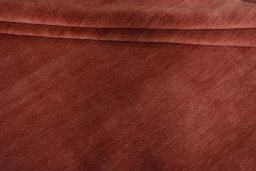 Full view of New Persian Gabbeh rug from Iran / Persia, 291 × 258 cm in Red tones