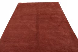 Surface texture of New Persian Gabbeh rug with natural Wool and intricate pattern