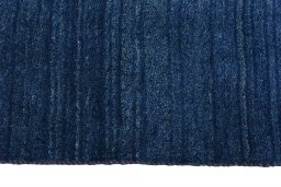 Close-up detail of New Persian Gabbeh rug from Iran / Persia showing Wool weave