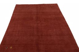Surface texture of New Persian Gabbeh rug with natural Wool and intricate pattern
