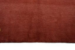 Central medallion detail of New Persian Gabbeh rug from Iran / Persia