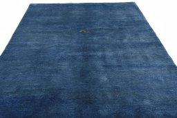 Surface texture of New Persian Gabbeh rug with natural Wool and intricate pattern