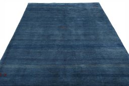 Surface texture of New Persian Gabbeh rug with natural Wool and intricate pattern