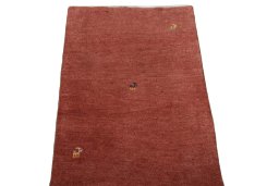 Surface texture of New Persian Gabbeh rug with natural Wool and intricate pattern