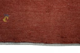 Central medallion detail of New Persian Gabbeh rug from Iran / Persia