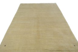 Surface texture of New Persian Gabbeh rug with natural Wool and intricate pattern