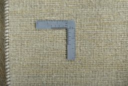 Close-up detail of New Persian Gabbeh rug from Iran / Persia showing Wool weave
