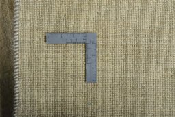 Close-up detail of New Persian Gabbeh rug from Iran / Persia showing Wool weave