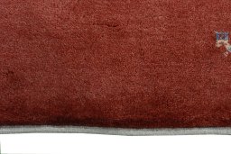 Central medallion detail of New Persian Gabbeh rug from Iran / Persia