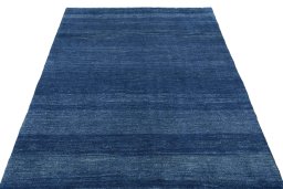 Surface texture of New Persian Gabbeh rug with natural Wool and intricate pattern
