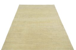 Surface texture of New Persian Gabbeh rug with natural Wool and intricate pattern