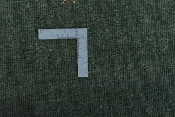 Close-up detail of New Persian Gabbeh rug from Iran / Persia showing Wool weave
