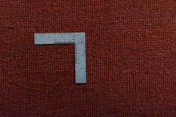 Close-up detail of New Persian Gabbeh rug from Iran / Persia showing Wool weave