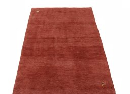 Surface texture of New Persian Gabbeh rug with natural Wool and intricate pattern