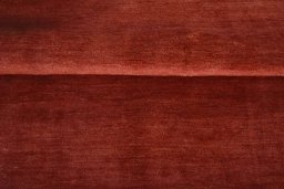 Full view of New Persian Gabbeh rug from Iran / Persia, 201 × 151 cm in Red tones