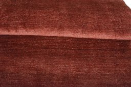 Full view of New Persian Gabbeh rug from Iran / Persia, 201 × 86 cm in Red tones