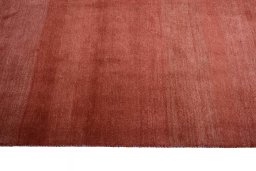 Close-up detail of New Persian Gabbeh rug from Iran / Persia showing Wool weave