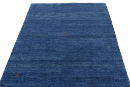 Surface texture of New Persian Gabbeh rug with natural Wool and intricate pattern