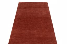 Surface texture of New Persian Gabbeh rug with natural Wool and intricate pattern