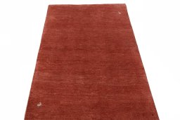 Surface texture of New Persian Gabbeh rug with natural Wool and intricate pattern