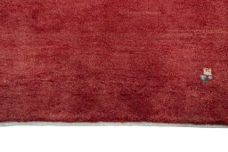 Central medallion detail of New Persian Gabbeh rug from Iran / Persia
