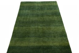 Surface texture of New Persian Gabbeh rug with natural Wool and intricate pattern