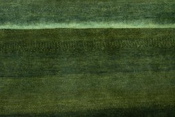 Full view of New Persian Gabbeh rug from Iran / Persia, 163 × 114 cm in Green tones