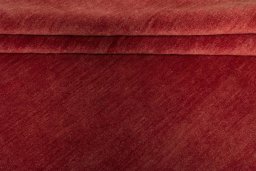 Close-up detail of New Persian Gabbeh rug from Iran / Persia showing Wool weave