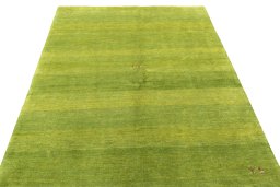 Surface texture of New Persian Gabbeh rug with natural Wool and intricate pattern
